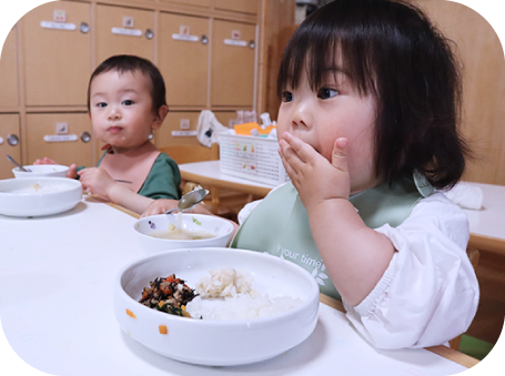 給食の写真